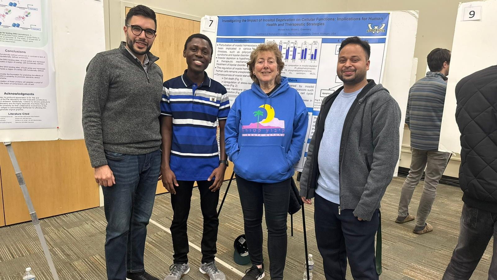 10/21/2023: Several Greenberg lab members present posters at the 2023 WSU biological sciences research retreat!