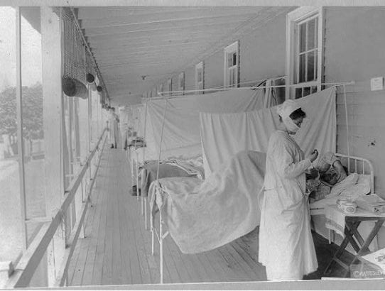 Nursing During the 1918-1919 Spanish Influenza